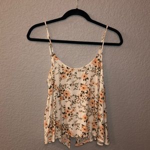 Flowered tank top